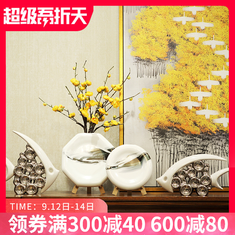 Wine accessories furnishing articles flower arranging I and contracted sitting room porch TV ark, soft outfit ceramic vase household act the role ofing is tasted