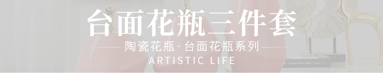 Jingdezhen ceramic vase furnishing articles Nordic I and contracted sitting room TV ark, porch decoration creative household act the role ofing is tasted