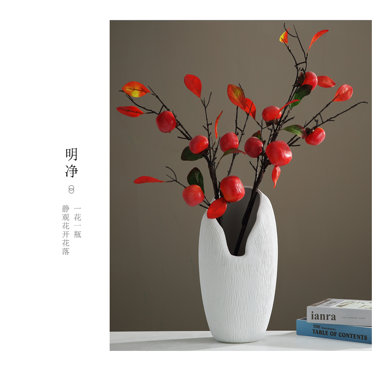 The New Chinese vase of jingdezhen ceramic ornaments Nordic sitting room porch TV cabinet table flower arranging creative furnishing articles