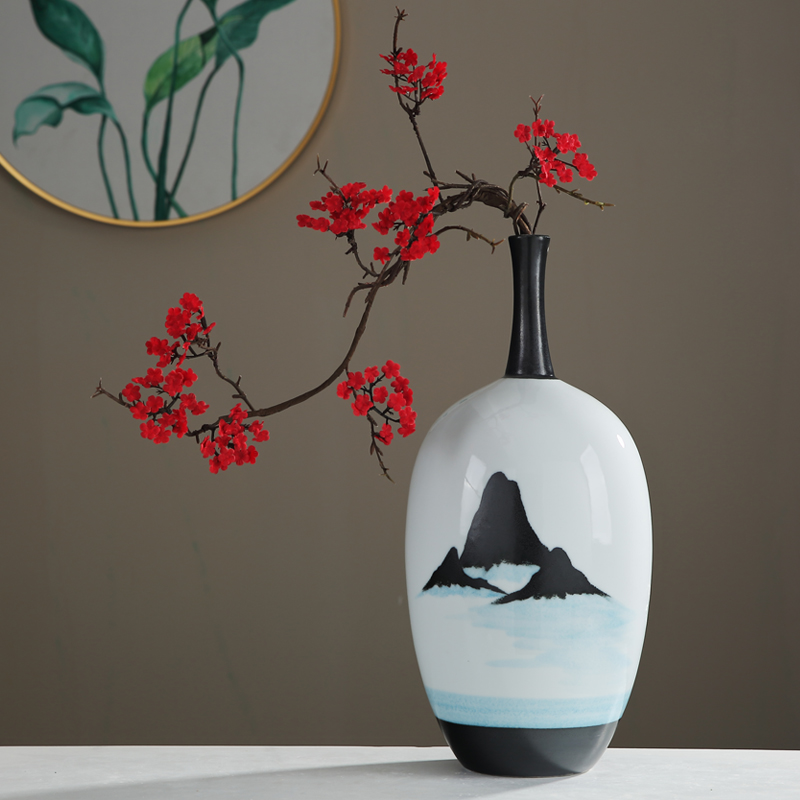New Chinese style ceramic vase furnishing articles put dry flower is the sitting room porch table between the example of TV ark, home decoration