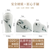 Новая китайская керамическая ваза творческие дома ювелирные изделия гостиная комната для учебной комнаты Zen Опущное крыльцо телевизионное шкаф цветочный фарфор