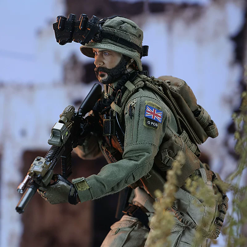 JEU [Ready Stock] MINITIMES 1/6 soldier model model M050 Captain Price movable figure model