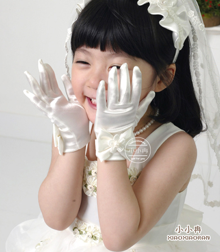 Gants pour enfants en satin - Ref 2146176 Image 9