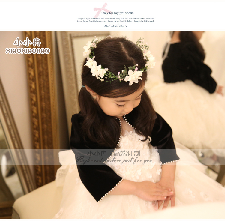 Cape pour fille en flanelle - Ref 2155037 Image 10