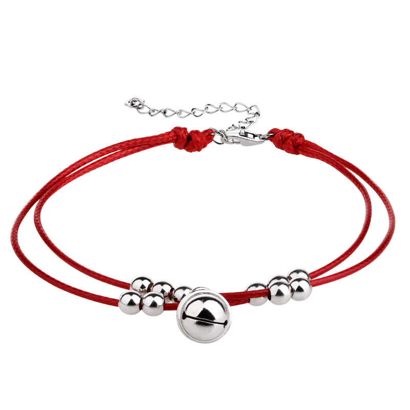 Bracelet de cheville Femme      en Argenterie - Ref 3104348 Image 5