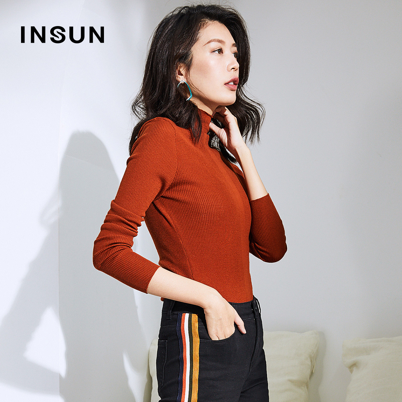 Cardigan INSUN   en Laine - Ref 3231073 Image 3