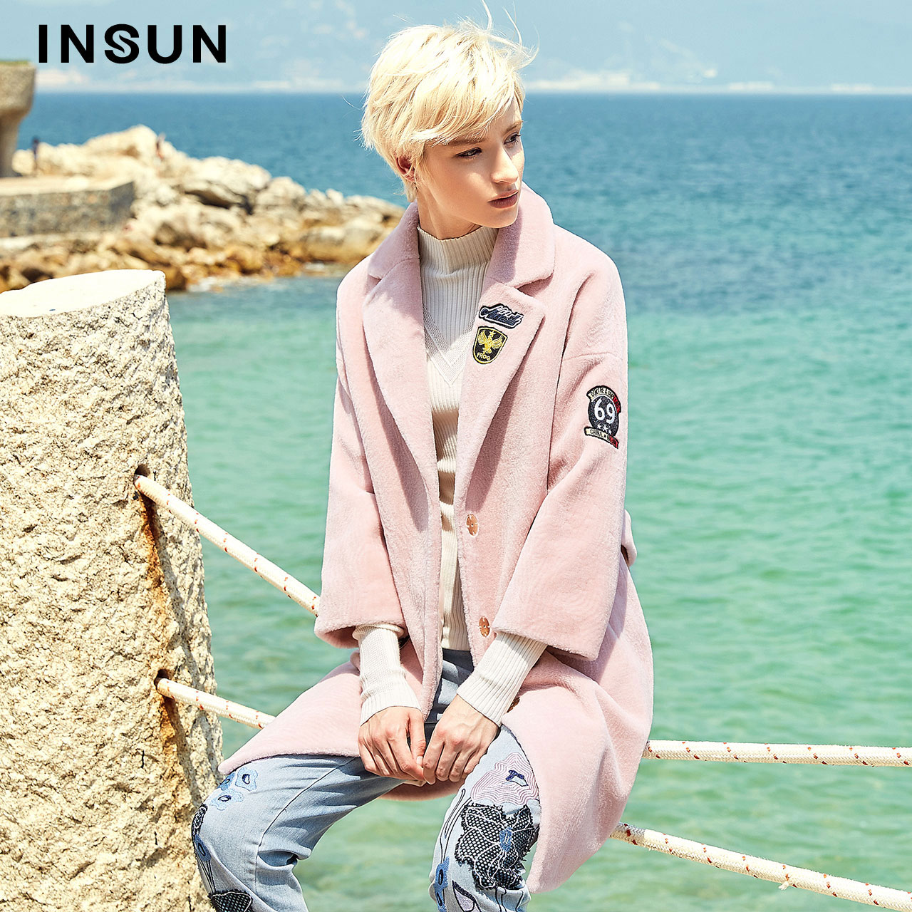 Manteau de fourrure femme INSUN   - Ref 3172450 Image 1