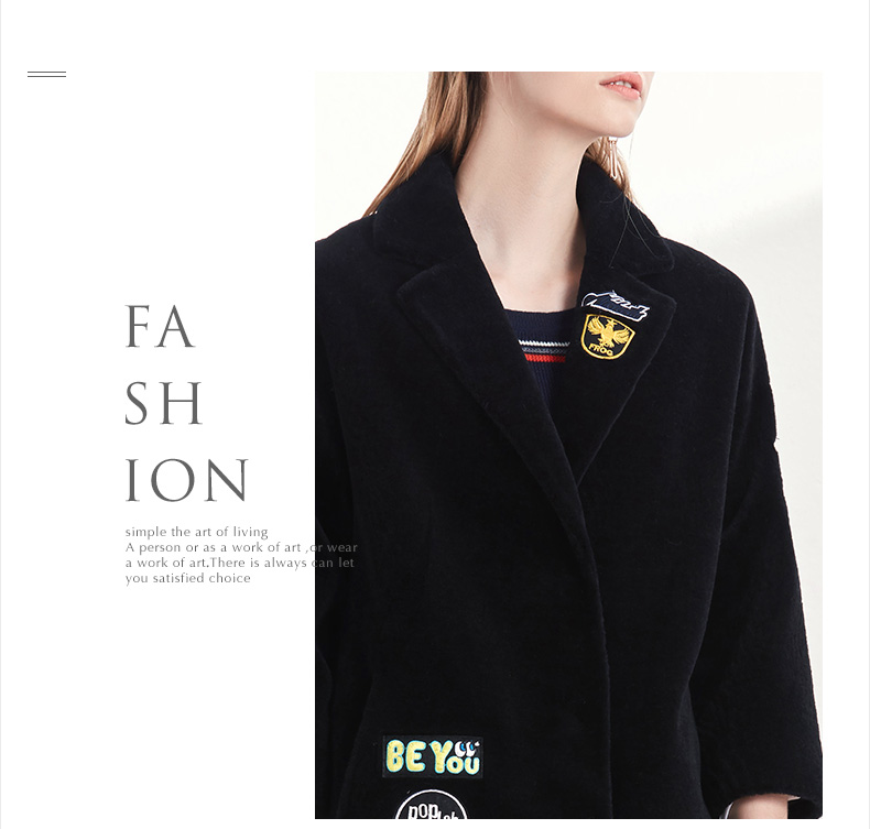 Manteau de fourrure femme INSUN   - Ref 3172450 Image 11