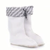 Giày đi mưa nữ ống cộng với mẫu cotton trong ống ngắn Giày chống mưa chống trượt cộng với giày cashmere giày cao su rửa xe đôi