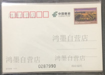 PP290 Nanjing City Wall Common Postage Postcard Mark ten All Four Corner Tip With Jacket