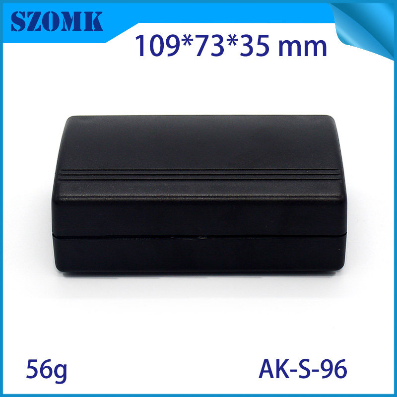 SZOMK接线盒外壳ABS塑料接线盒电子外壳检测冶具DIY台式仪表盒S96