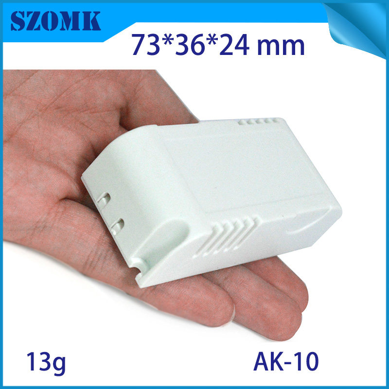 73*36*24 AK-10 电源保护驱动电源塑胶外壳恒流电源盒LED塑料壳体