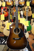 Martin D28 Ambertone Amber Color Beauty Products Full Single Folk Guitar