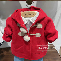 Tartineetchocolat chocolate childrens clothing 24 winter girls woolen coat CIJWE4T43K
