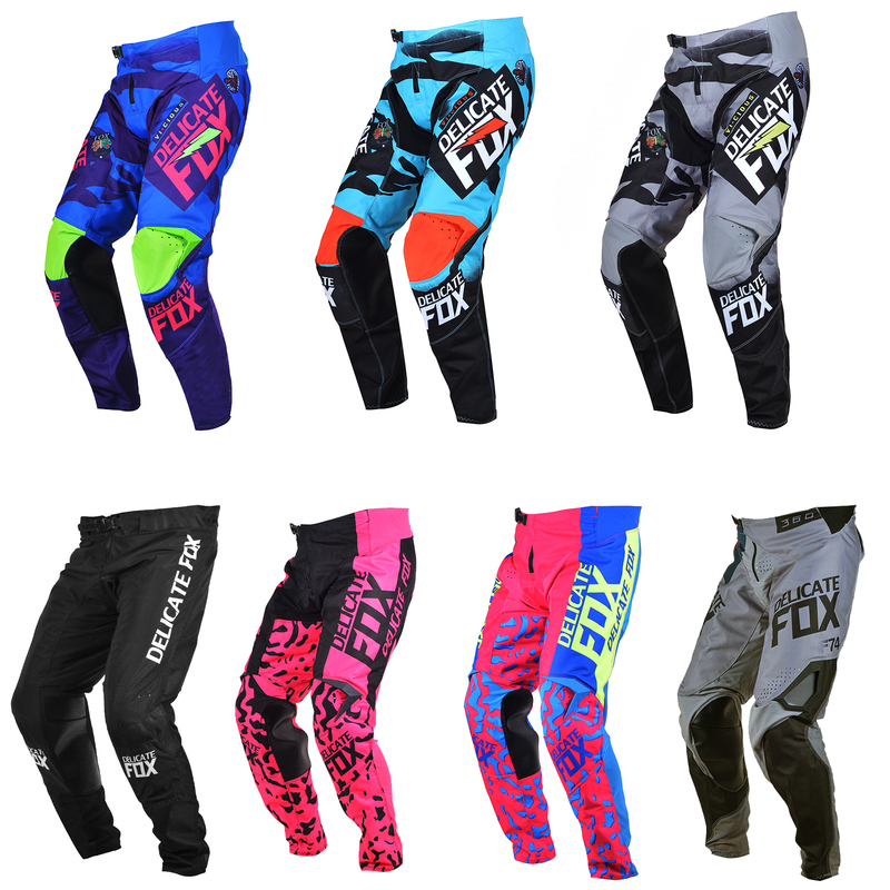2021 Delicate Fox Motorcycle Mountain Dirt Bike Mtb Dh Downhill Pants for Men and Women