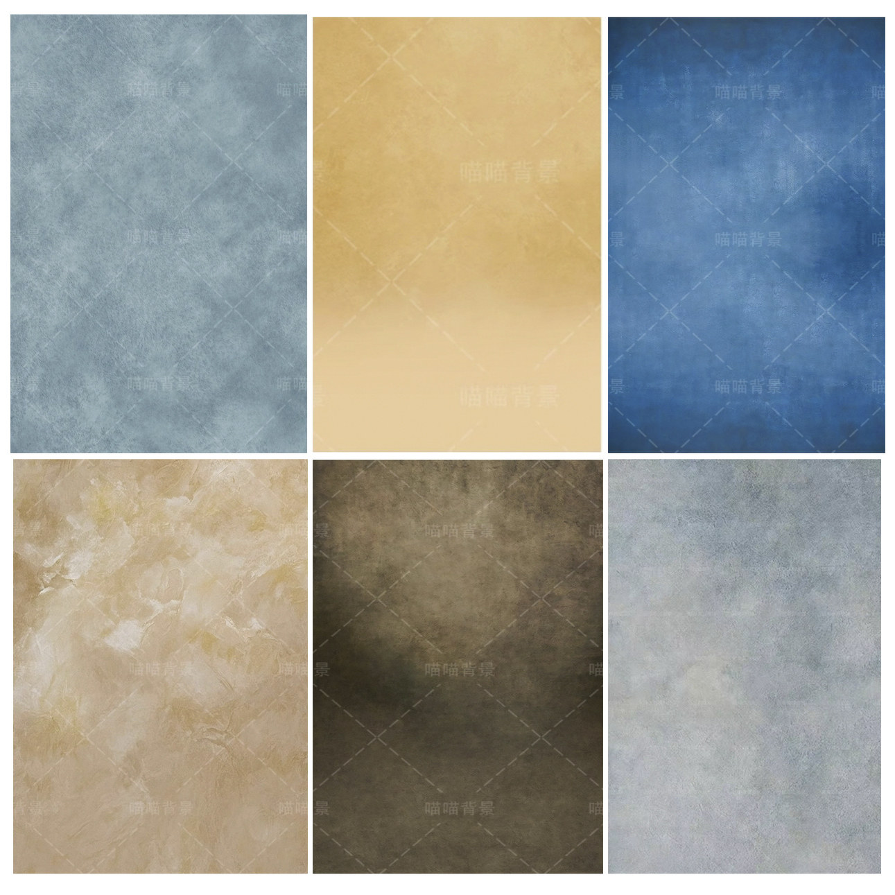 油画风背景布米色喷绘背景商拍肖像写真肌理背景纸美式证件照背景评价- 淘宝网