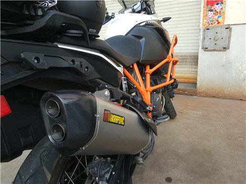 Suitable for KTM1290ADV KTM1190 KTM1090 Retrofit Exhaust Scorpio Exhaust KTM Retrofit