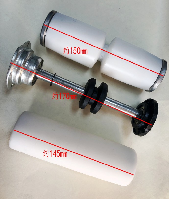 900 1000 automatic continuous sealing machine front roller conveying Taichung shaft components combined roller rear roller accessories-Taobao