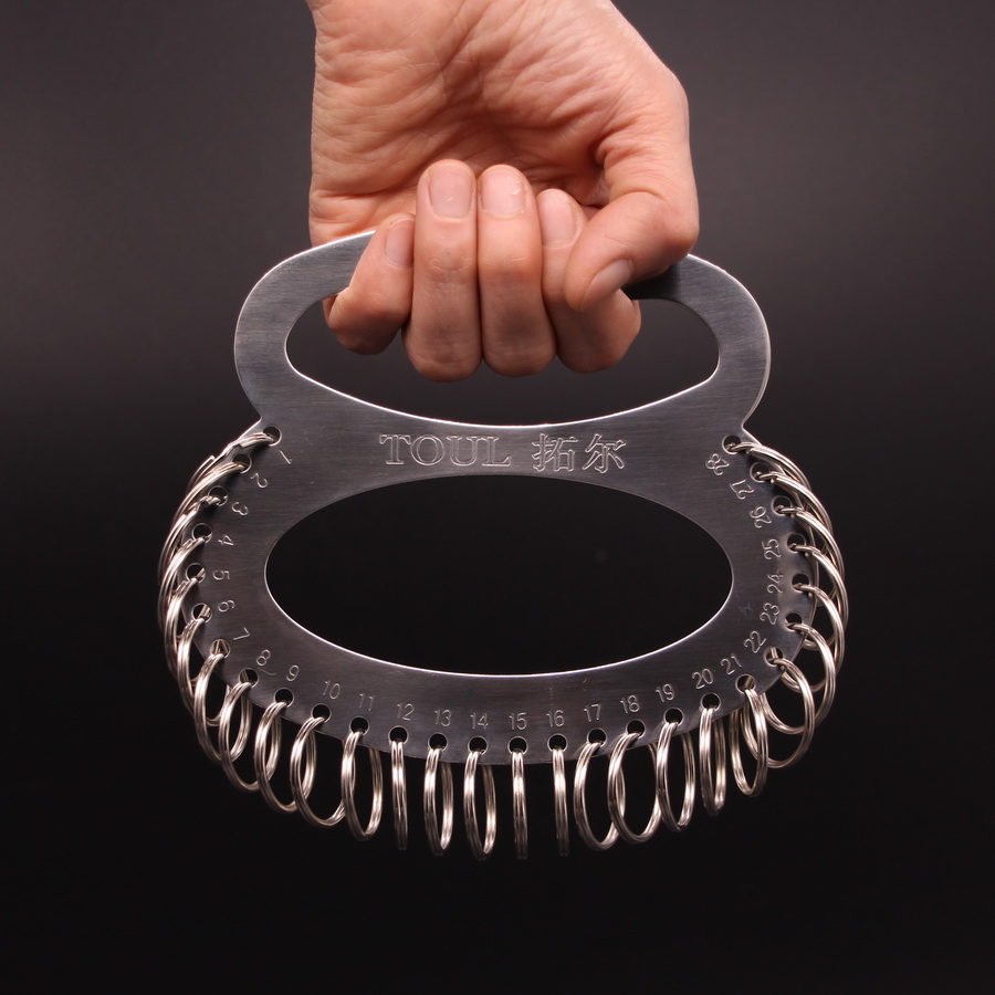 Stainless Steel Thickened Key Pan Factory Warehouse Landlord School Dormitory Hotel Hotel Key Buttoned Board Circle Ring Strings