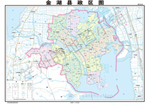  (Electronic version of jpg image)Jinhu County map Political district map Township map Contact customer service before shooting