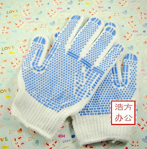 Rubber Gloves Anti Slip Gloves Industrial Nod Glue All Finger Gloves