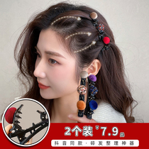 Korean Little Volume Duck Clothing Ball Hair Clamp Female Side Clip Clip red hair hair hair hair card headwear