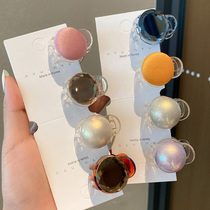 Small grab clip female Xia small public hair catch net red cold wind hairclip clip headgear 2021 new shark clip