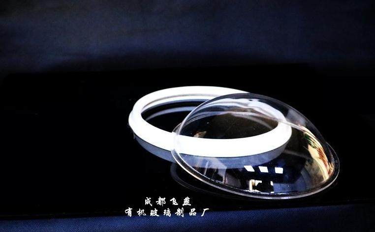 Evergreen flower photo frame acrylic spherical photo frame solid transparent gift box embroidery mounting dust cover