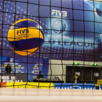 Meilujie MEILUJIE volleyball net competition special training net 5x5CM aperture small mesh with wire rope