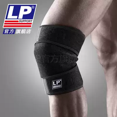 LP 756CA Adjustable velcro belt knee pads to keep warm mountaineering net row basket foot badminton sports knee pads