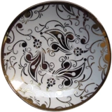 В начале 1980 -х годов освобождения 1980 -х годов цветочный рисунок золотой золотой фарфоров