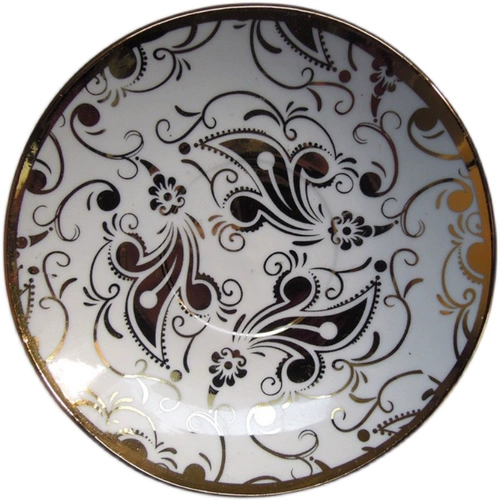 В начале 1980 -х годов освобождения 1980 -х годов цветочный рисунок золотой золотой фарфоров