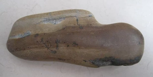 Шляпа круизного автомобиля, большой ископаемый рисунок, пиктограмма пиктографических каменных камней -камней