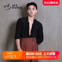 ACEdance瑰意成人男拉丁舞春夏设计款男士衬衫短长袖练功服SY186