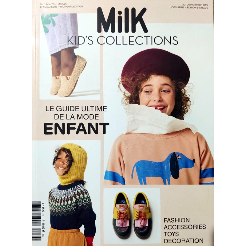 Single Issue Available: Milk Magazine / Milk Kids Collections 2025-2026 Autumn/Winter 6 Issues Bundled Set, British Children's Fashion Photography, Children's Clothing Design, Home Interior Design, English Magazine Single Issue Available: Milk Magazine / Milk Kids Collections 2025-2026 Autumn/Winter 6 Issues Bundled Set, British Children's Fashion Photography, Children's Clothing Design, Home Interior Design, English Magazine