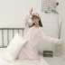 Mùa thu phiên bản Hàn Quốc của nhung dễ thương sang trọng dày xù lông dài tay mặc đồ ngủ sinh viên phục vụ nhà nữ váy đầm đẹp Đêm đầm