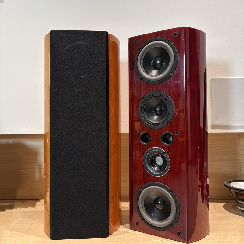 Special Offer Speaker with Express Delivery and Cash on Delivery - Dual 6.5inch Three-Way Home Theater Ultra-Thin Wall-Mounted Passive Speaker with Lacquer Finish