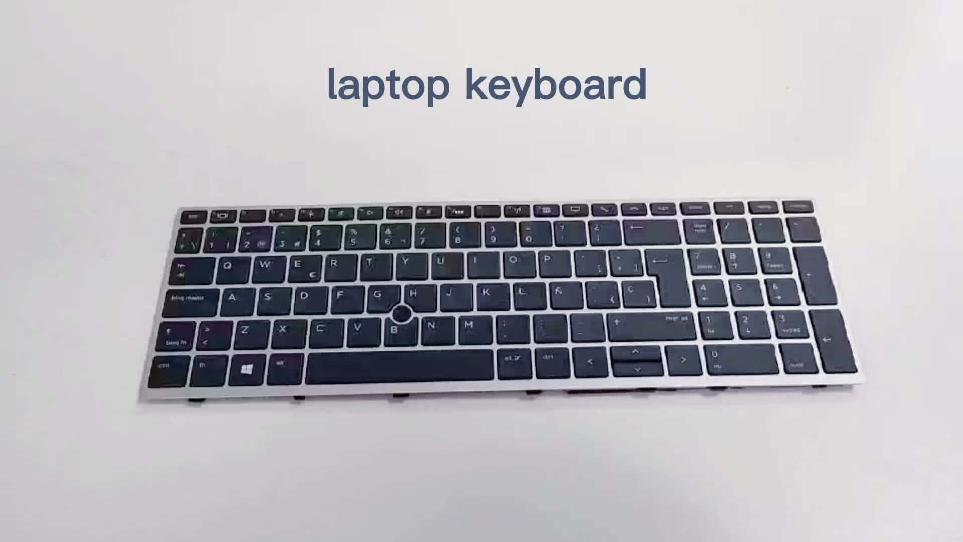 Clavier Français AZERTY Rétro-éclairé HP EliteBook 850 G5 G6 Compatible
