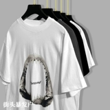 REPRESENT VTG Tide, высокая летняя футболка для влюбленных, короткий рукав, в американском стиле