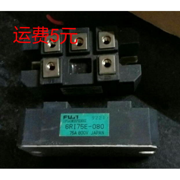 6RI75E-080 Japan Fuji original three-phase rectifier bridge dismantling machine used goods test good original target