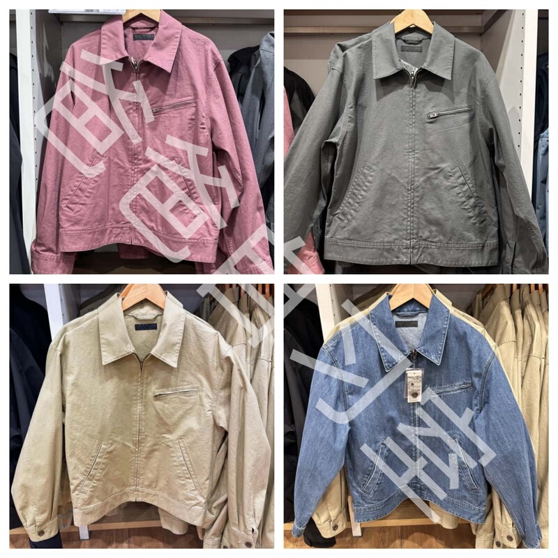 2025 Uniqlo Spring Men's Zip-Up Jacket Detroit Jacket 475681 2025 Uniqlo Spring Men's Zip-Up Jacket Detroit Jacket 475681