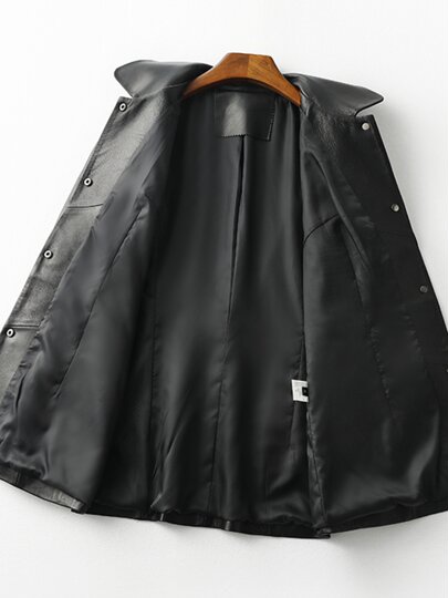 Genuine leather women's down jacket 2025 winter and autumn new slim fit plus size Haining sheep leather jacket for mothers