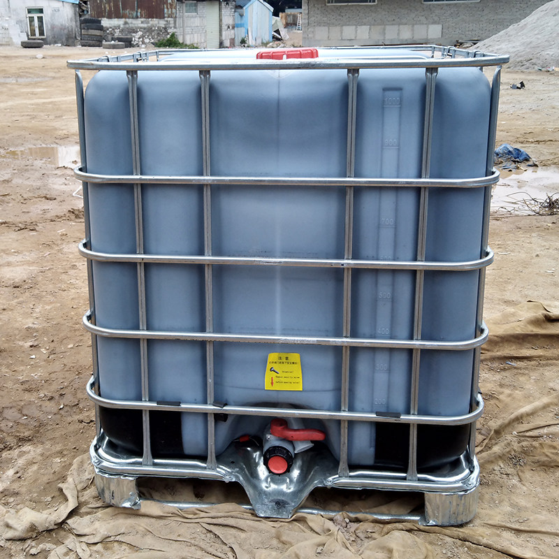 Used IBC Ton drum 1000L plastic container plastic iron frame drum 1T water tank chemical transport cube