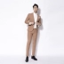 Chuan Ze phiên bản lưới rắn màu phù hợp với quần nam 2019 Phiên bản Hàn Quốc của quần lọt khe mới kinh doanh mỏng chuyên nghiệp - Suit phù hợp