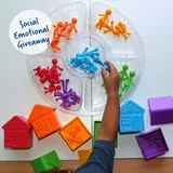 Американские учебные ресурсы сортируют критическую классификацию Rainbow House Дети Раннее раннее раннее обучение предложению