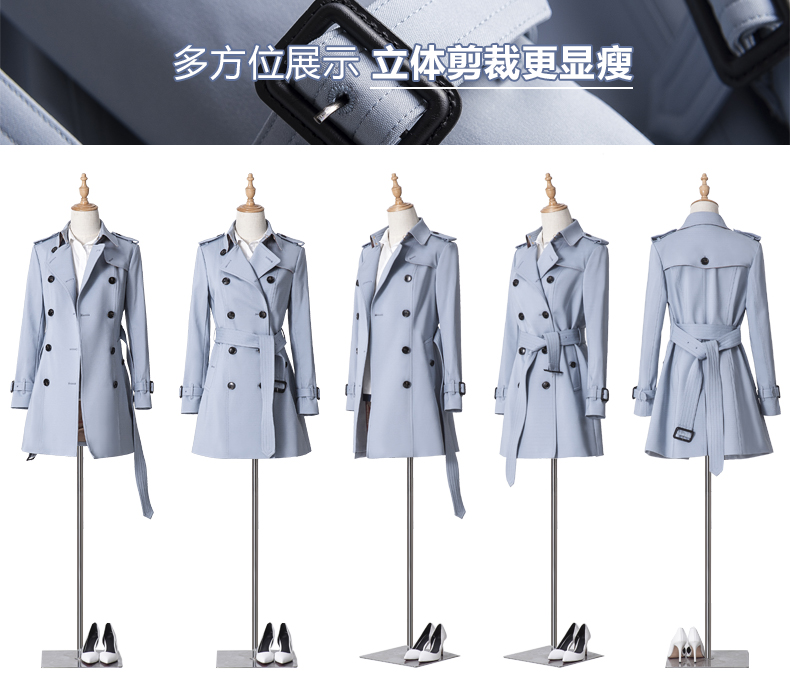 Trench pour femme EYESONU en Coton en Coton - Ref 3227210 Image 8
