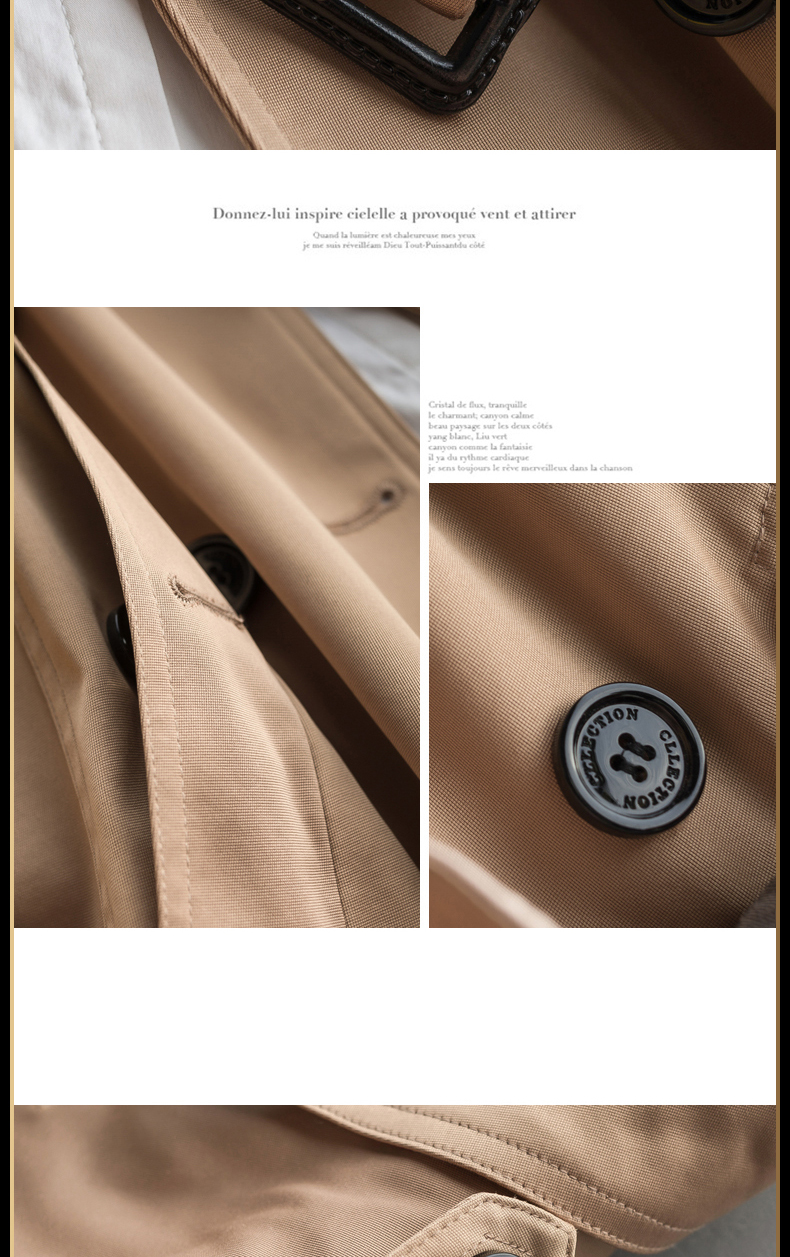 Trench pour femme EYESONU en Polyester - Ref 3225827 Image 24