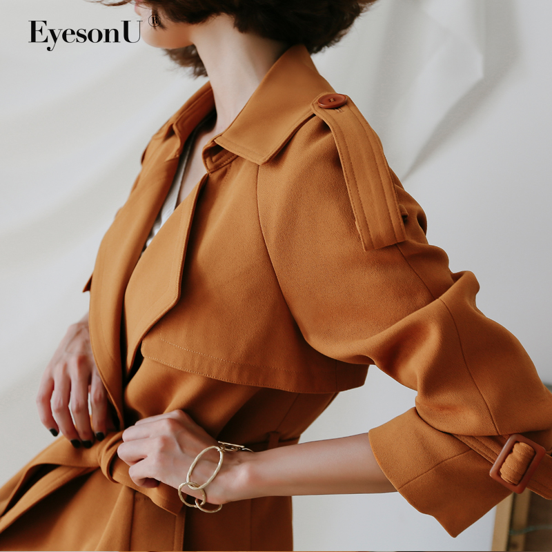 Trench pour femme EYESONU en Polyester - Ref 3227236 Image 4
