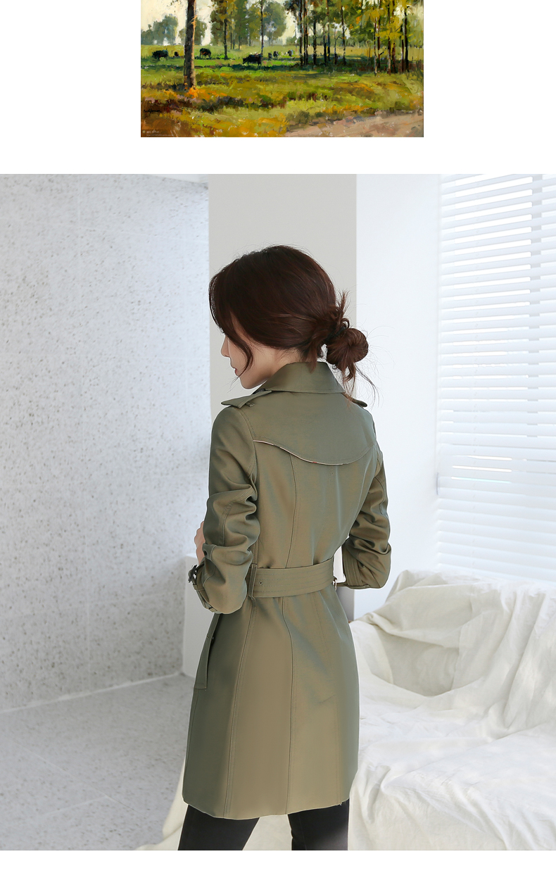 Trench pour femme EYESONU en Coton en Coton - Ref 3225633 Image 9