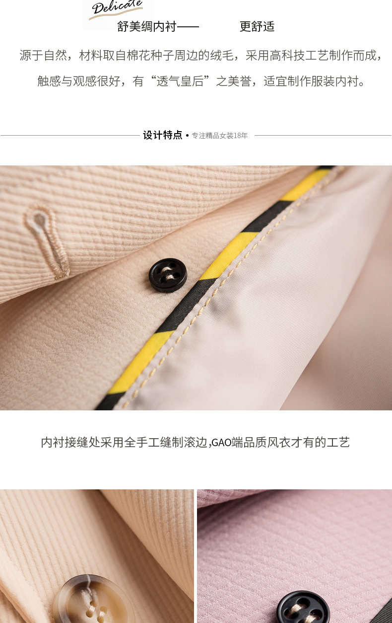 Trench pour femme EYESONU en Polyester - Ref 3227127 Image 14